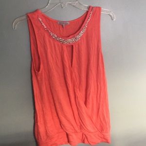 Charlotte Russe Coral Tank Top